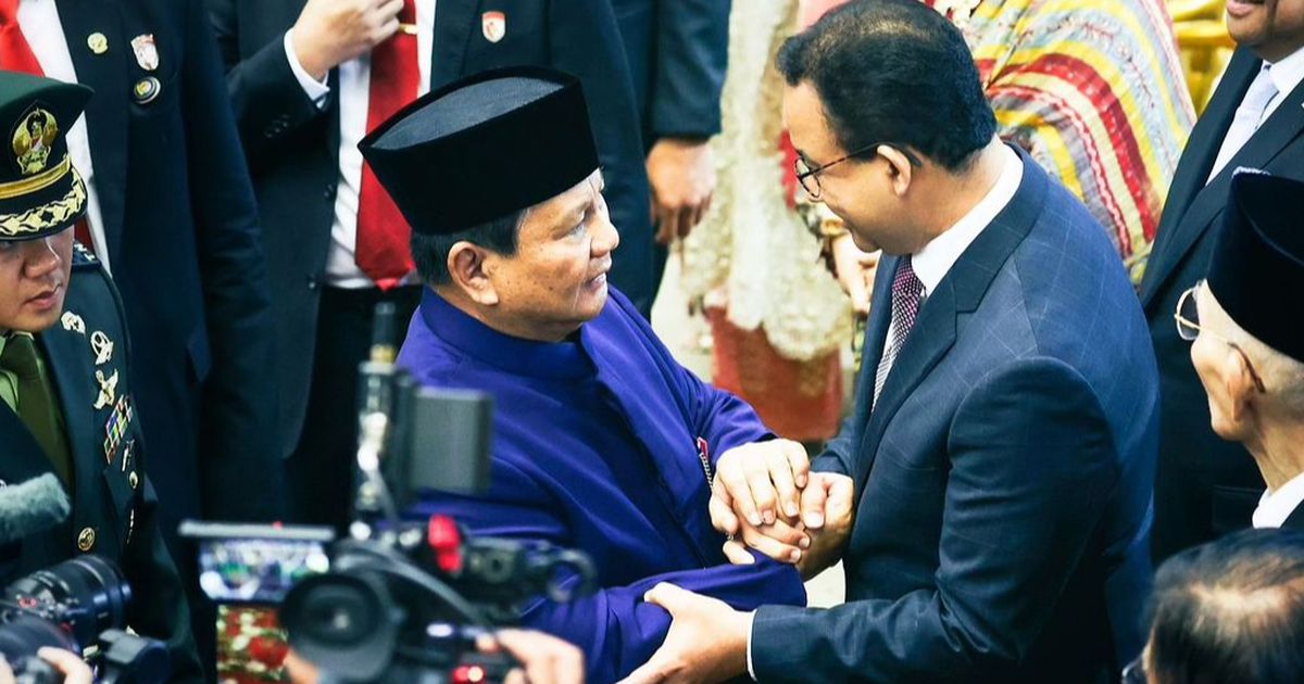 VIDEO: Anies Baswedan Berdiri Sampai Dua Kali Beri Hormat ke Presiden Prabowo di MPR/DPR