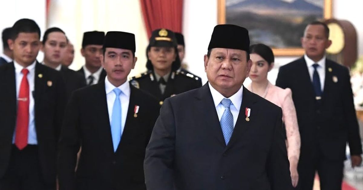 VIDEO: [FULL] Daftar Nama 53 Menteri & Kepala Lembaga Kabinet Merah Putih Prabowo-Gibran