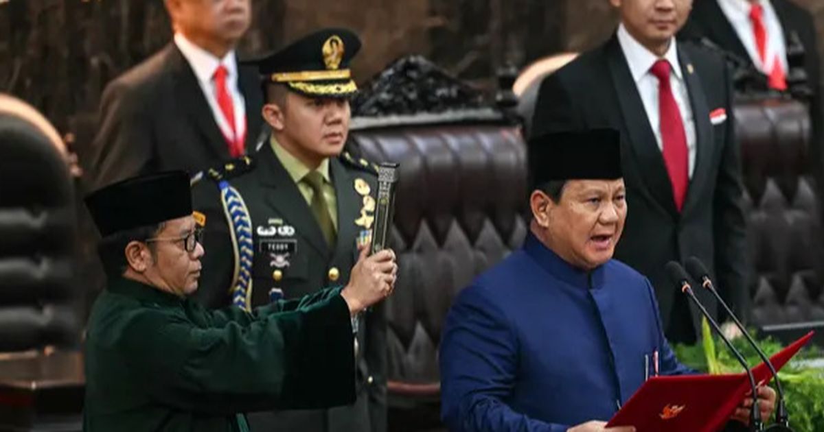 VIDEO: Pidato Perdana, Presiden Prabowo Singgung Rakyat Kutip Ayat Al-Quran