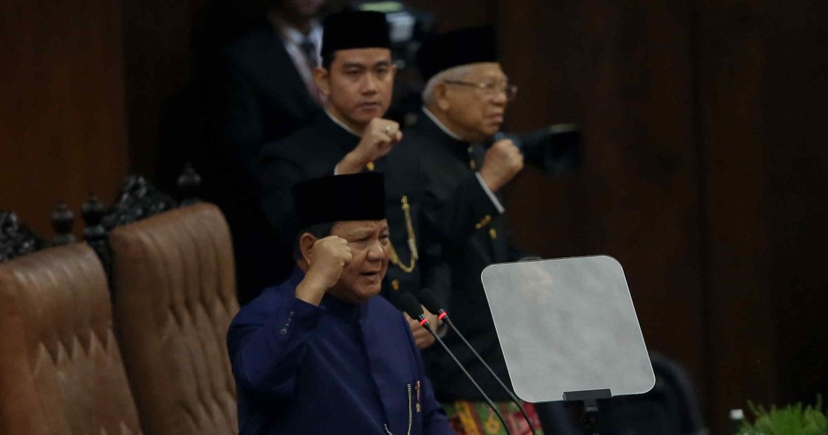 VIDEO: Pidato Perdana Presiden Prabowo, Hampir 1 Jam Keras Menggetarkan!