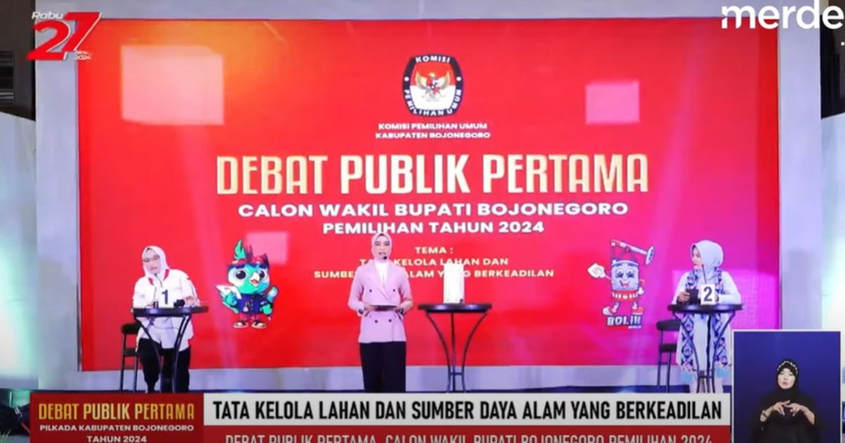 VIDEO: Detik-Detik Debat Pilkada Bojonegoro Dibatalkan, Tegang Adu Mulut