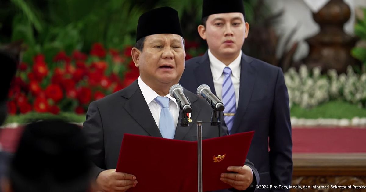 FOTO: Momen Barisan Jenderal Orang Dekat Jokowi Dilantik Prabowo Jadi Penasihat Khusus Presiden