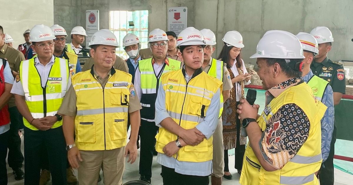 VIDEO: Blusukan Usai Dilantik, Wapres Gibran Tinjau Proyek MRT Jakarta Fase 2