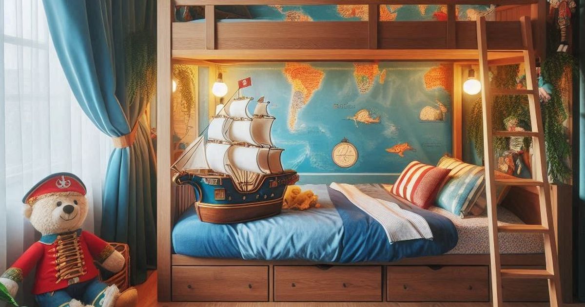 7 Inspirasi Desain Mural untuk Kamar Anak, Bisa Buat Suasana Lebih Ceria dan Menyenangkan