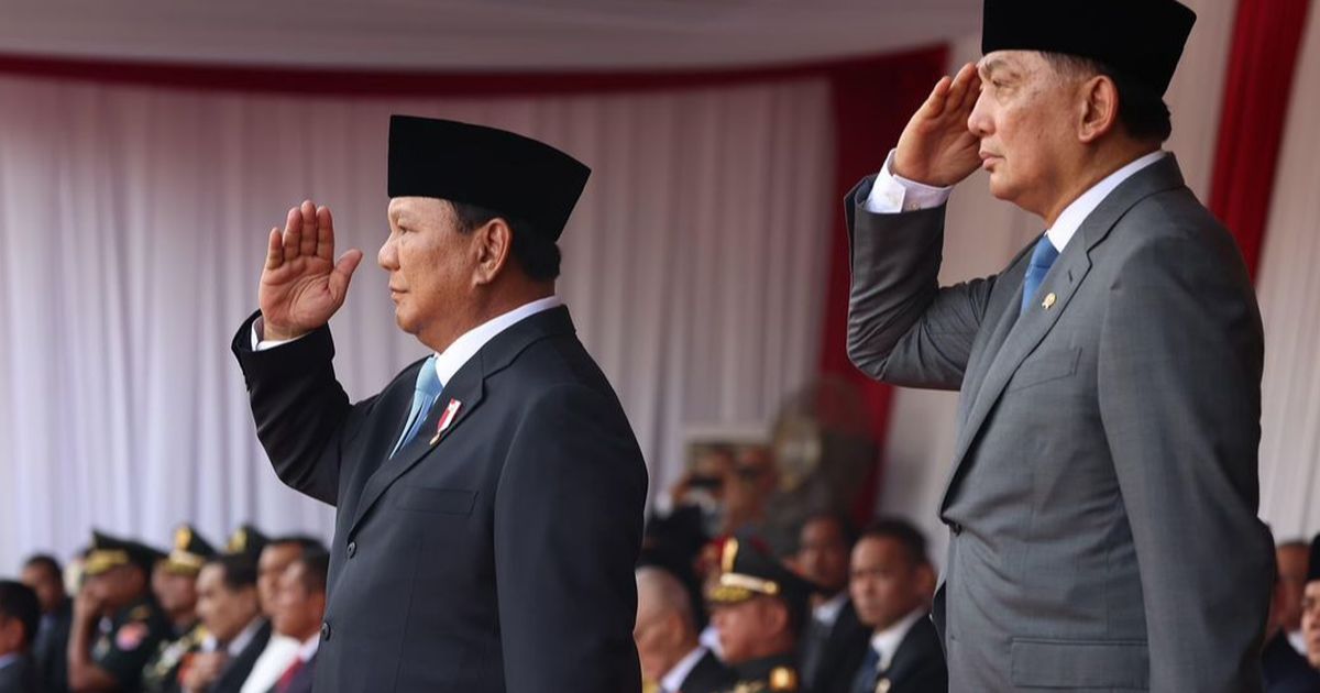 VIDEO: Prabowo Balas Hormat Kasad Maruli, Salam Komando dengan Jenderal Senior Kopassus