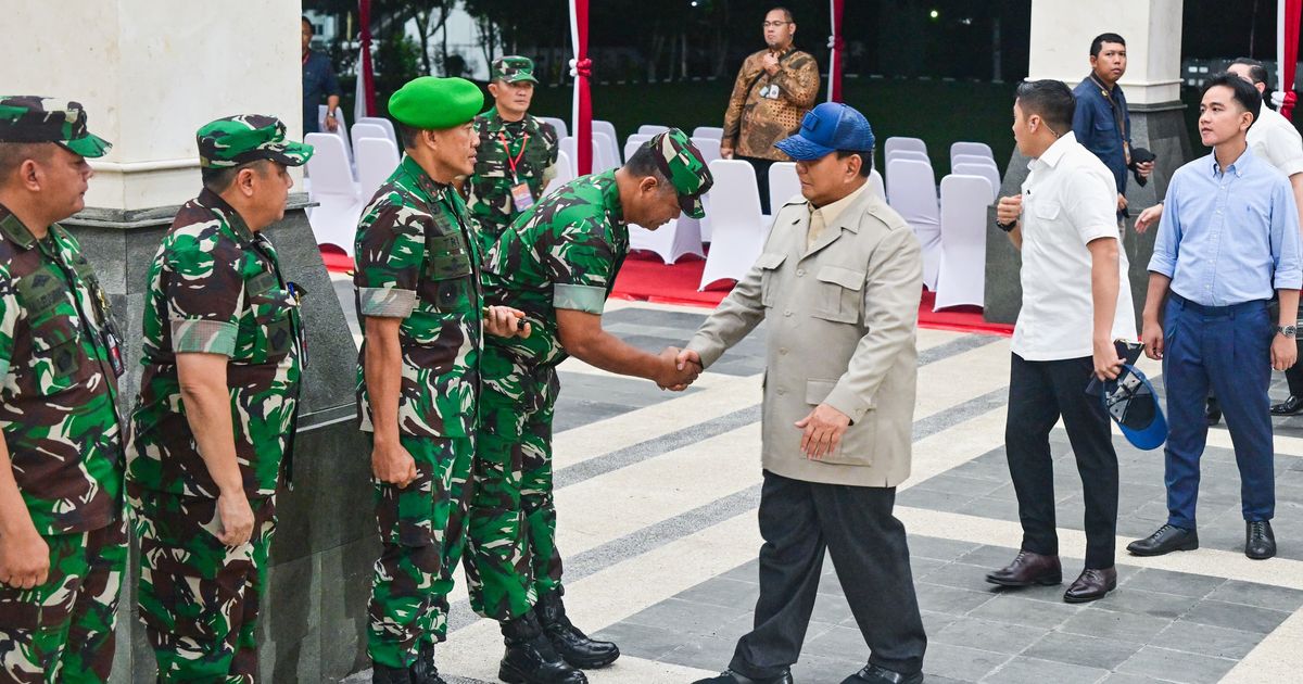 Malam Ini Para Menteri Cuma Makan Malam di Akmil, Besok Digembleng Prabowo