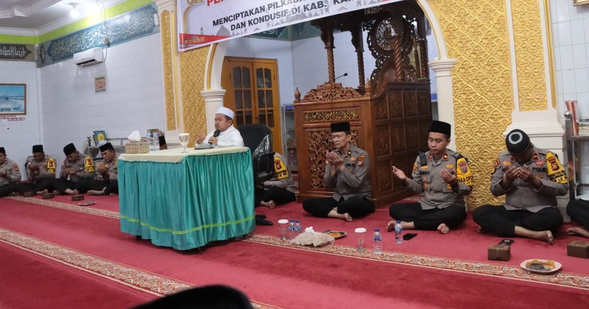 Gelar Doa Bersama, Polisi Serukan Masyarakat Jaga Persatuan meski Beda Pilihan di Pilkada