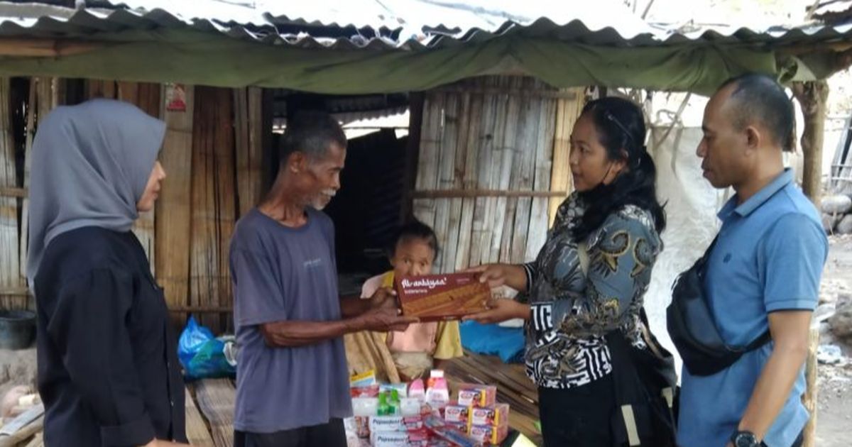 Cerita Perjuangan Lansia Buruh Tani Bertahan Hidup, Tinggal di Gubuk Reyot dan Listrik Andalkan Tetangga