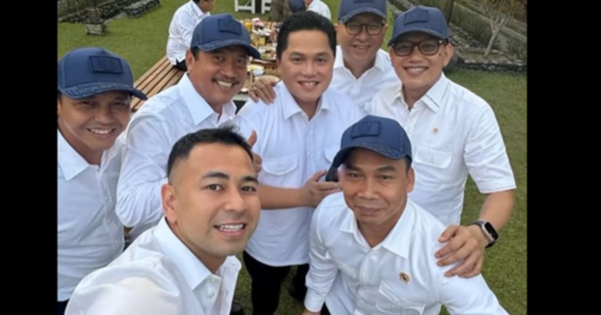 Momen Raffi Ahmad Dikerubungi Menteri, Ingin Belajar Bikin Konten