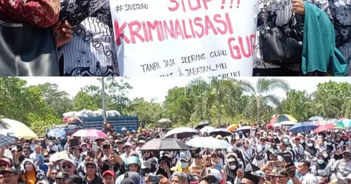 Buntut Honorer Supriyani Dipolisikan, Guru Ramai-Ramai Tolak Siswa Anak Polisi Sekolah di Seluruh SD Baito