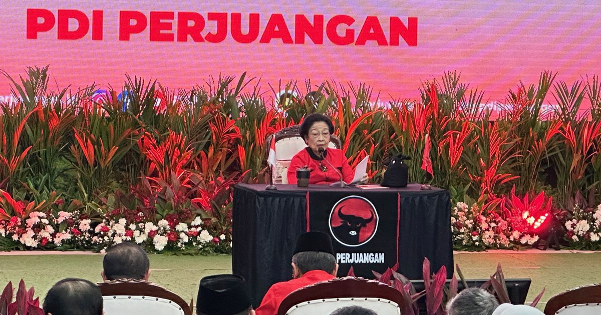 Menangkan Andika-Hendi, Megawati Pimpin Konsolidasi Internal di Jateng