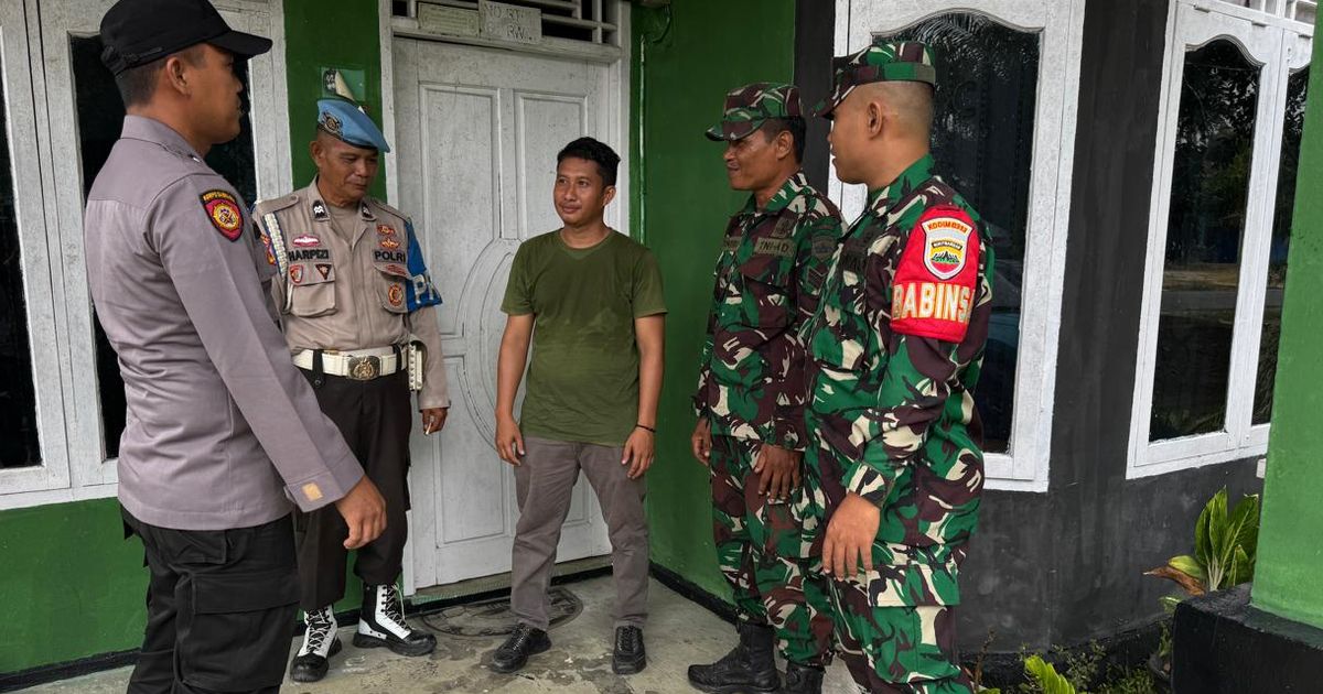 Personel Polri dan TNI Door to Door Datangi Warga Jelang Pilkada, Ini Tujuannya