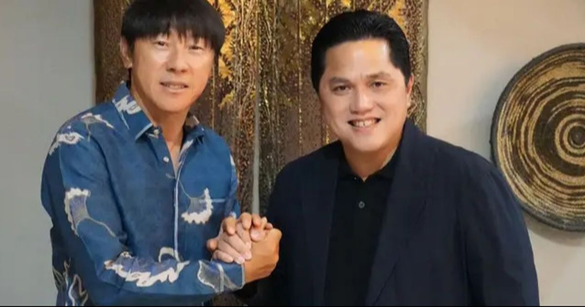 Persaingan Menuju Piala Dunia Begitu Ketat, Erick Thohir Minta Shin Tae-yong Matangkan Tim dan Taktik