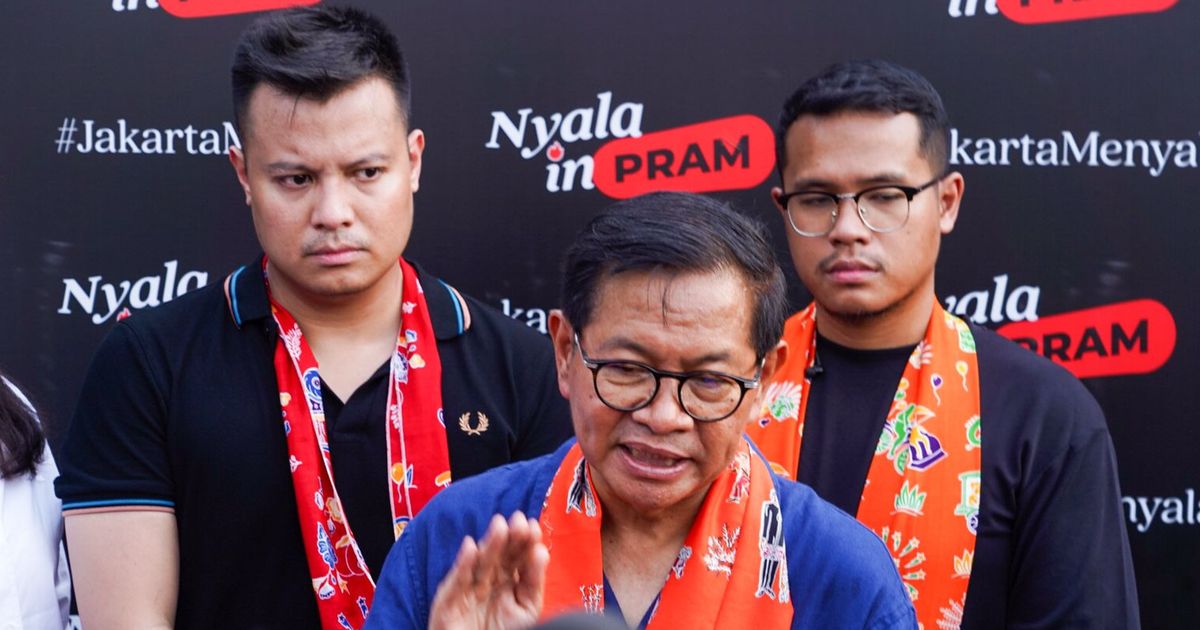 ‘Nyalain Pram’ di Kampung Apung, Pramono Anung Siapkan Sarapan Gratis Pelajar hingga Atasi Banjir