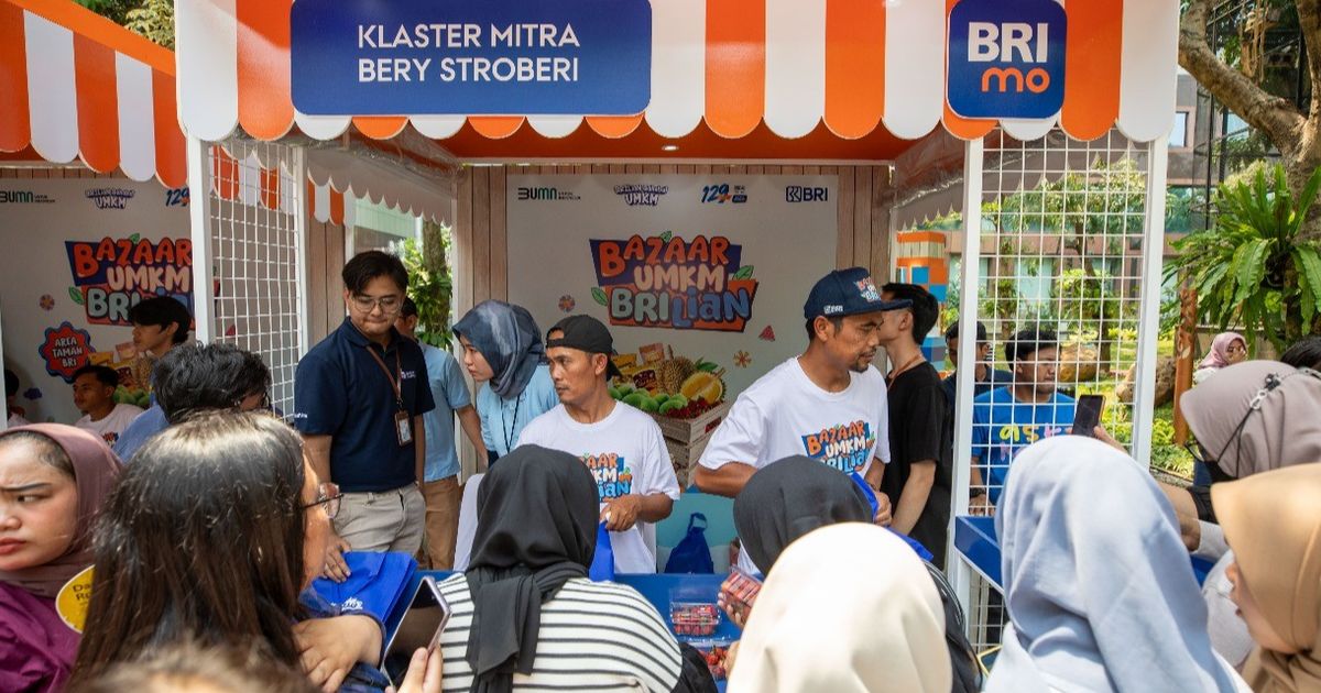 Mengecap Manisnya Bisnis Stroberi dengan Pemberdayaan BRI