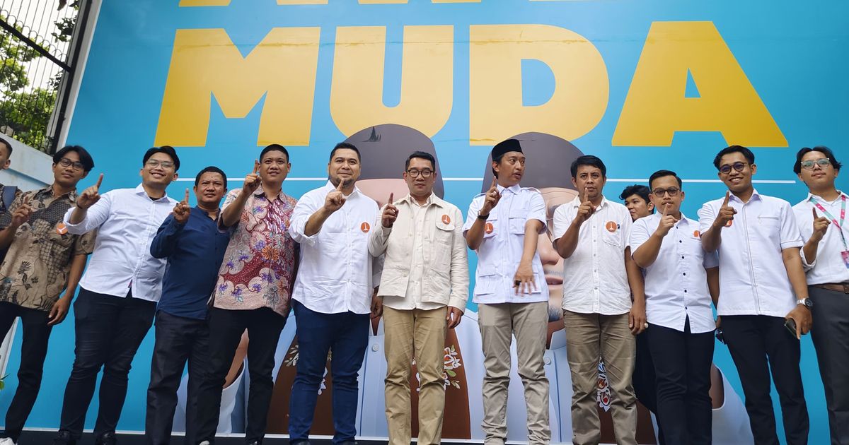 TKN Fanta Prabowo-Gibran Deklarasi Dukung Ridwan Kamil di Pilkada Jakarta 2024