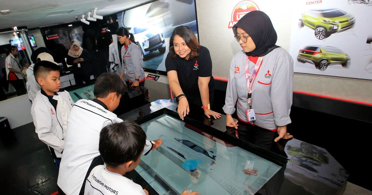 Kembangkan Kreativitas Anak, Mitsubishi Hadirkan Teknologi Canggih Car Design Center di Kidzania