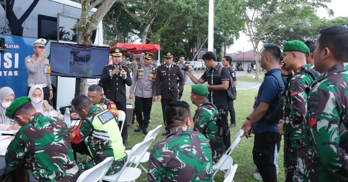 Libatkan 167 Personel, Polres Kampar Siapkan Tiga Lapis Pengamanan Debat Pilkada