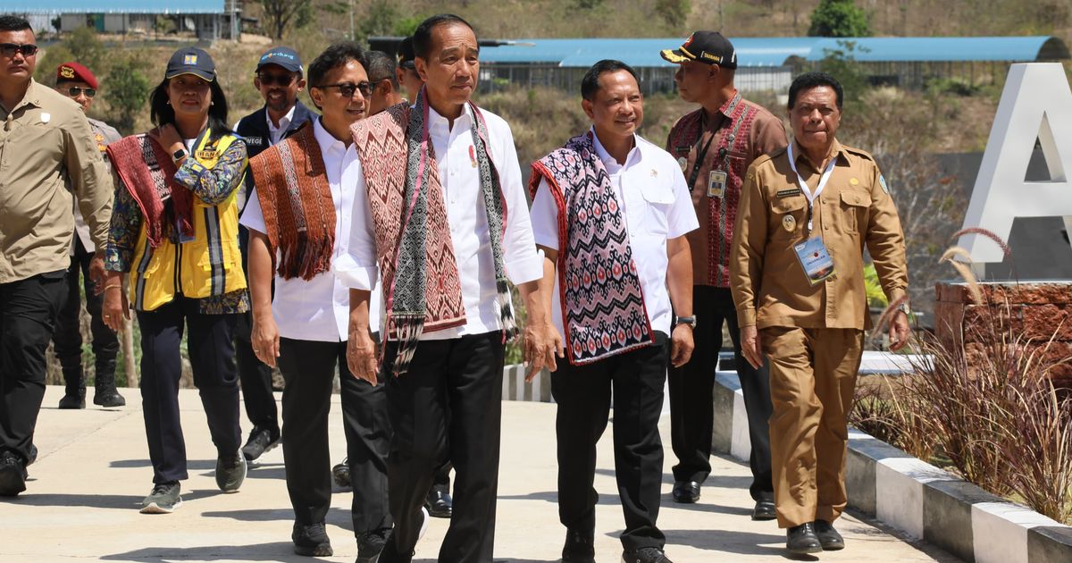 Hari Ketiga di NTT, Jokowi Bakal Tinjau Pasar dan Sekolah di Kabupaten Alor