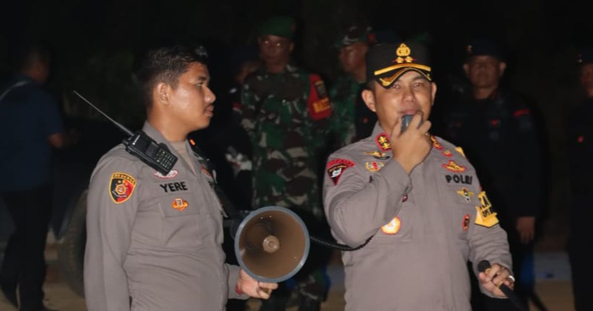 Pastikan Pilkada Pelalawan Tidak Terganggu, Ratusan Personel Polri Diterjunkan Amankan Konser