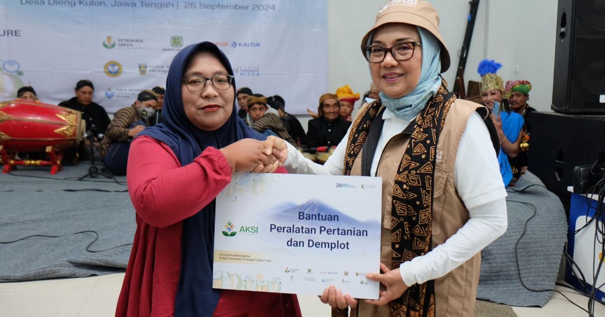 Pupuk Indonesia Dorong Ekosistem Pertanian Terintegrasi lewat Program AKSI