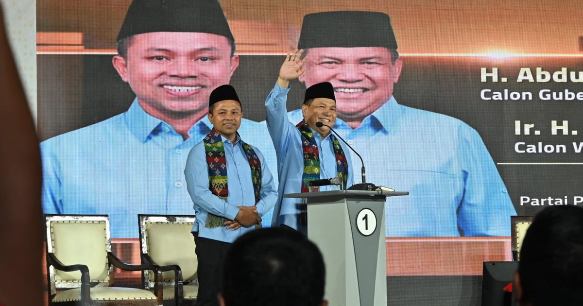 Proyek Payung Elektrik Jadi Sorotan Saat Debat Pilkada Riau