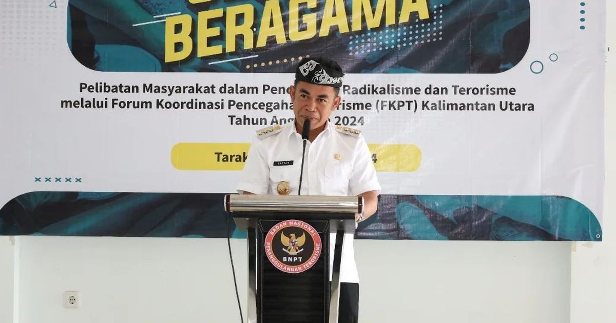 Pj Wali Kota Tarakan: Perlu Kolaborasi Memberantas Paham Radikalisme dan Terorisme