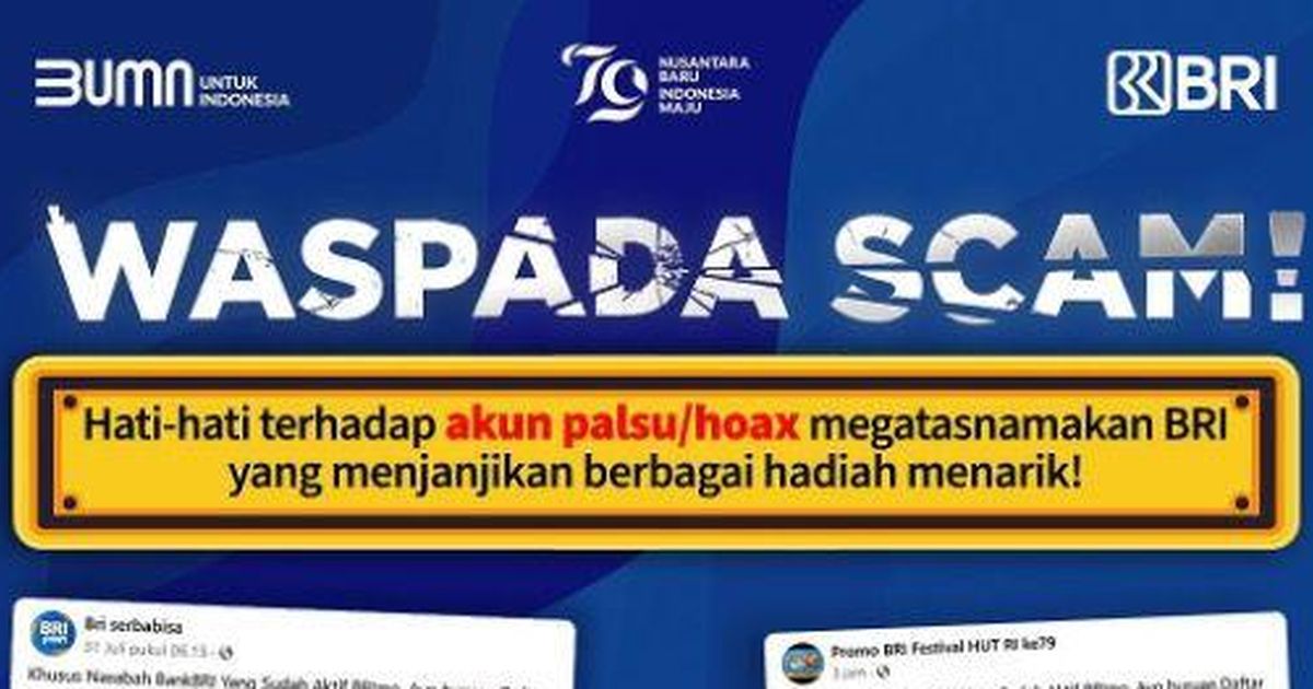 Waspada Penipuan, Ini Cara Bedakan BRImo FSTVL yang Asli dan Palsu!