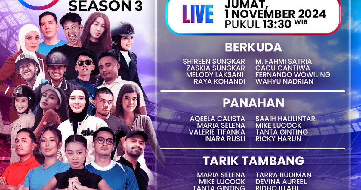 TOSI Season 3 Masuki Pekan Terakhir, Ricky Harun, Aqeela Calista & Mike Lucock Bertanding di Cabor Panahan