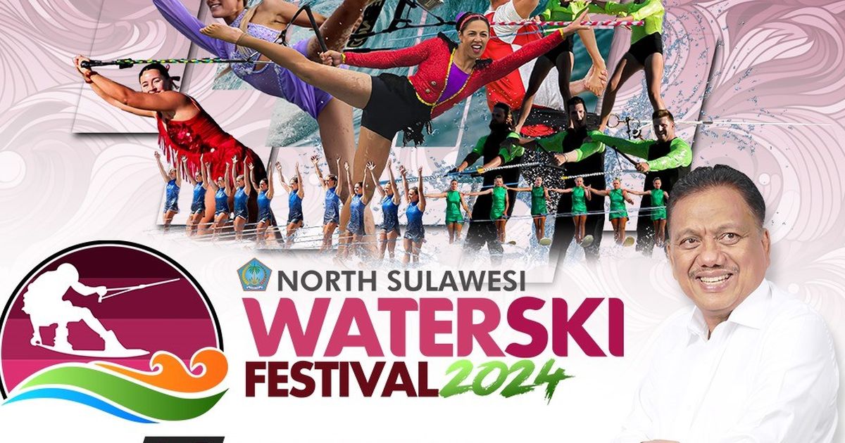 North Sulawesi Waterski Festival 2024 Resmi Digelar Sore Ini di Pantai Kawasan Megamas Manado