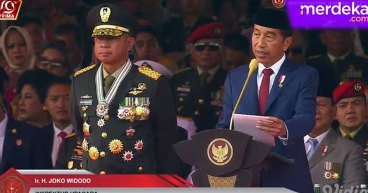 Pesan Jokowi ke TNI jelang Pelantikan Presiden & Pilkada Serentak: Jangan Ada Riak Ganggu Keamanan Negara