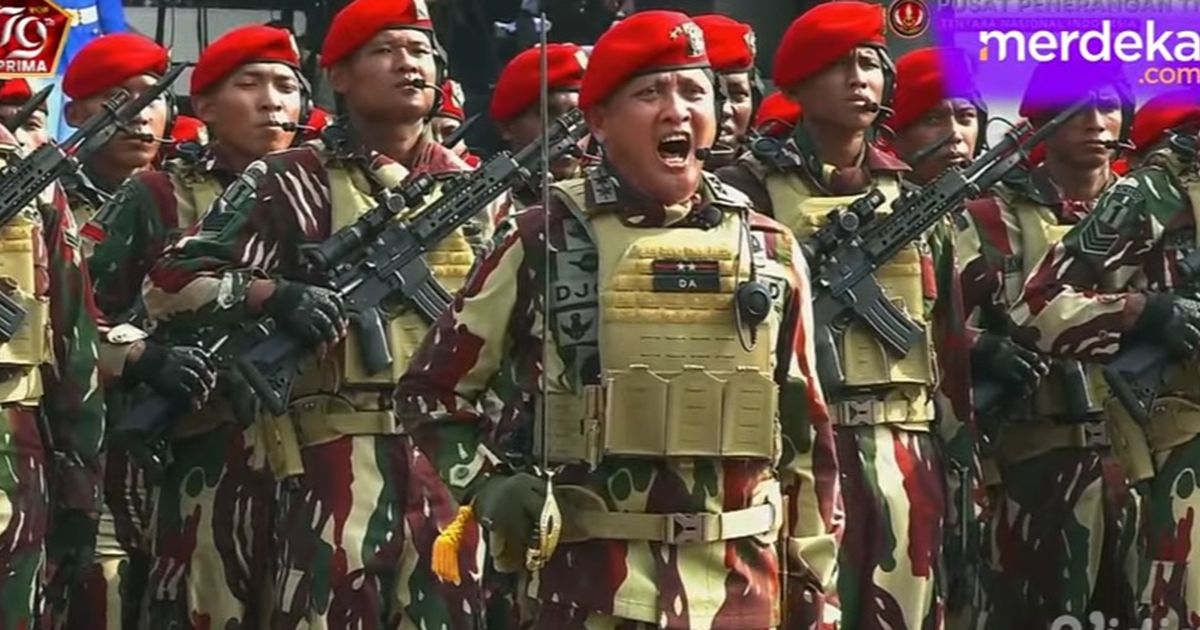 Jadi Komandan Upacara HUT TNI, Ini Profil Danjen Kopassus Mayjend Djon Afriandi & Sederet Karir Menterengnya