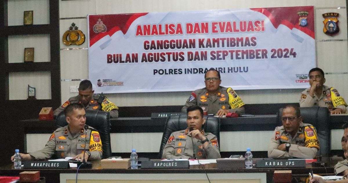 Kapolres Inhu ke Anak Buah: Jaga Netralitas, jangan Terlibat Politik Praktis!