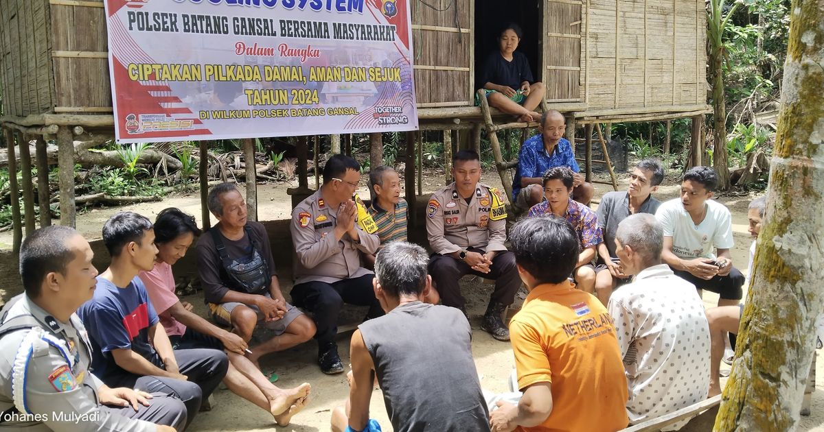 Pesan Pilkada Damai untuk Talang Mamak di Pinggiran Taman Nasional