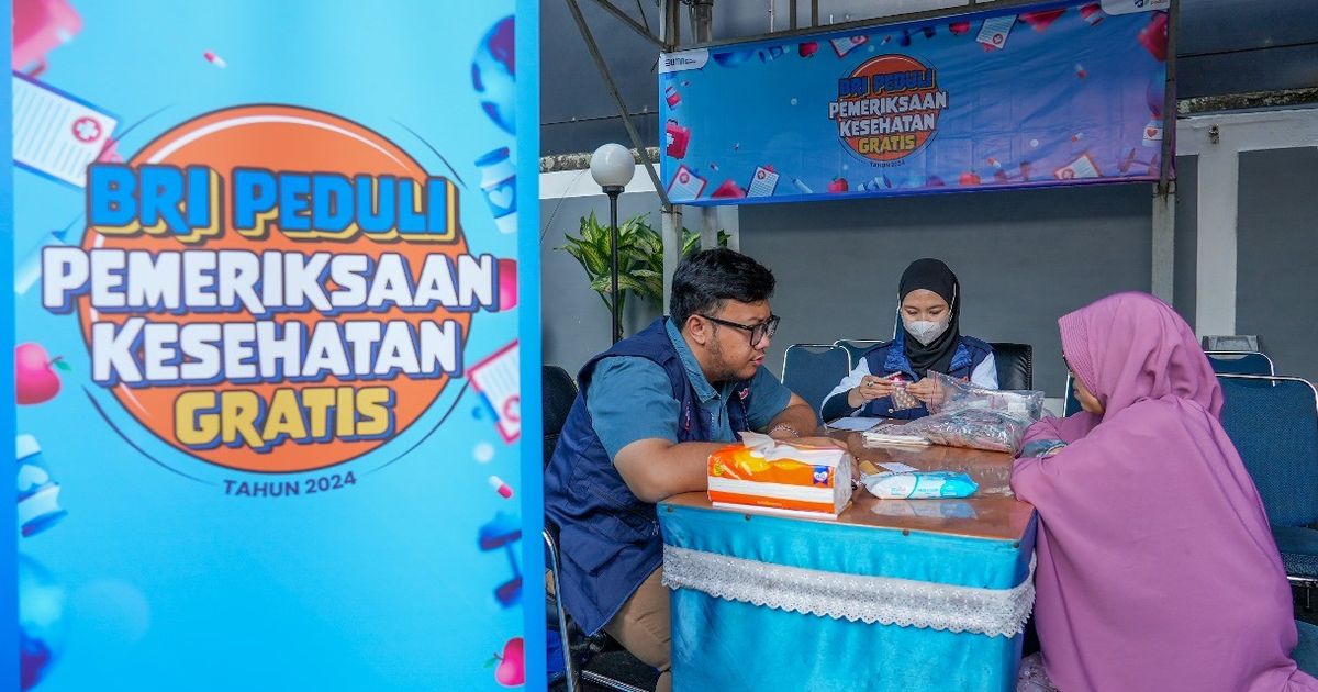 BRI Peduli Gelar Pemeriksaan Kesehatan Gratis