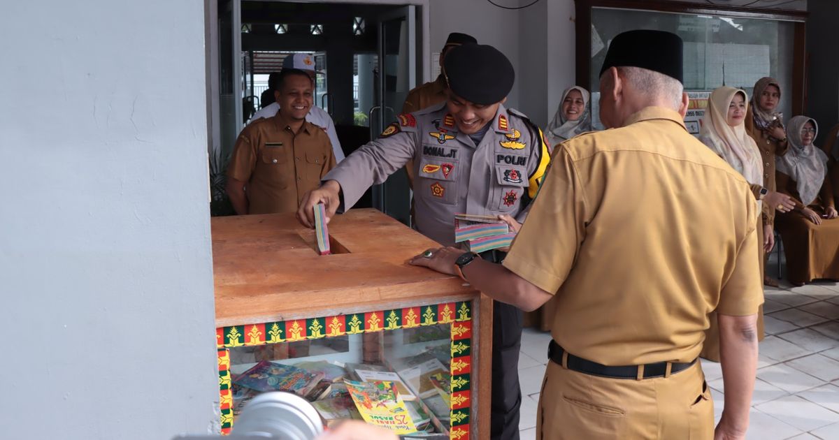 Polisi Datangi SMA di Bangkinang Kota Kampar, Ingatkan Pelajar Jaga Ketertiban Jelang Pilkada