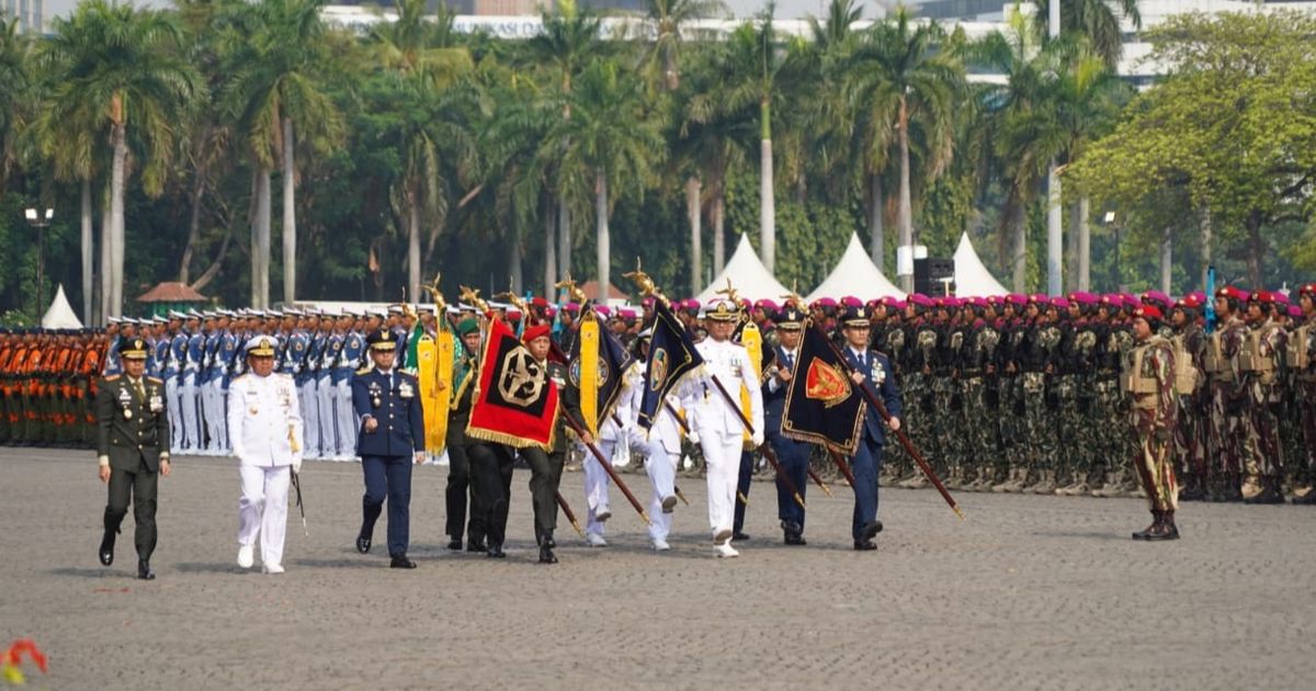 Grup-1 Kopassus Dianugerahi Tanda Kehormatan Samkarya Nugraha