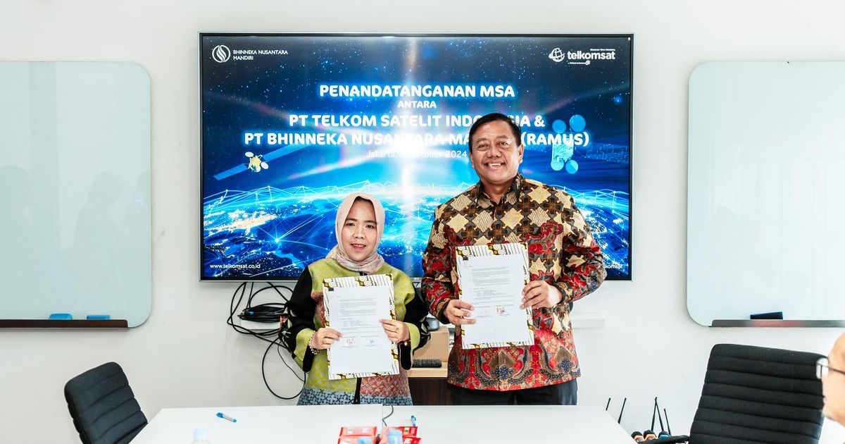 Telkom Group Perkuat Digitalisasi Maritim Melalui Pemanfaatan Satelit Merah Putih 2