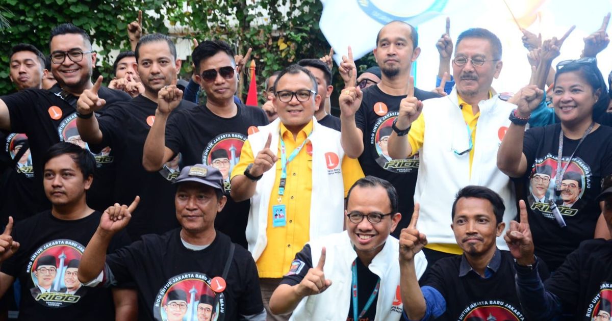 Resmikan Posko Pertama Relawan, Golkar Harap Jadi Ujung Tombak Pemenangan RIDO