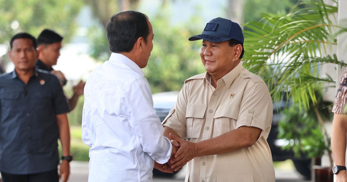 Jokowi dan Prabowo Makan Malam Bersama di Plataran GBK