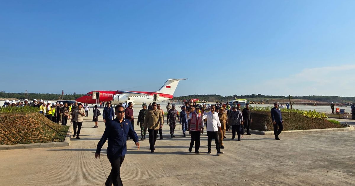 Jokowi Jajal Mendarat di Bandara IKN Pakai Pesawat Boeing, Jumat Mendatang