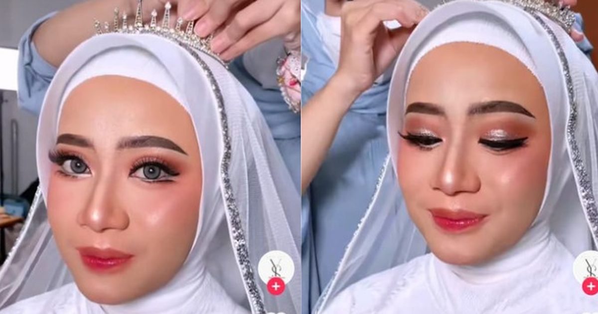 Makeup Pengantin untuk Vitiligo, Hasilnya Flawless dan Viral di TikTok