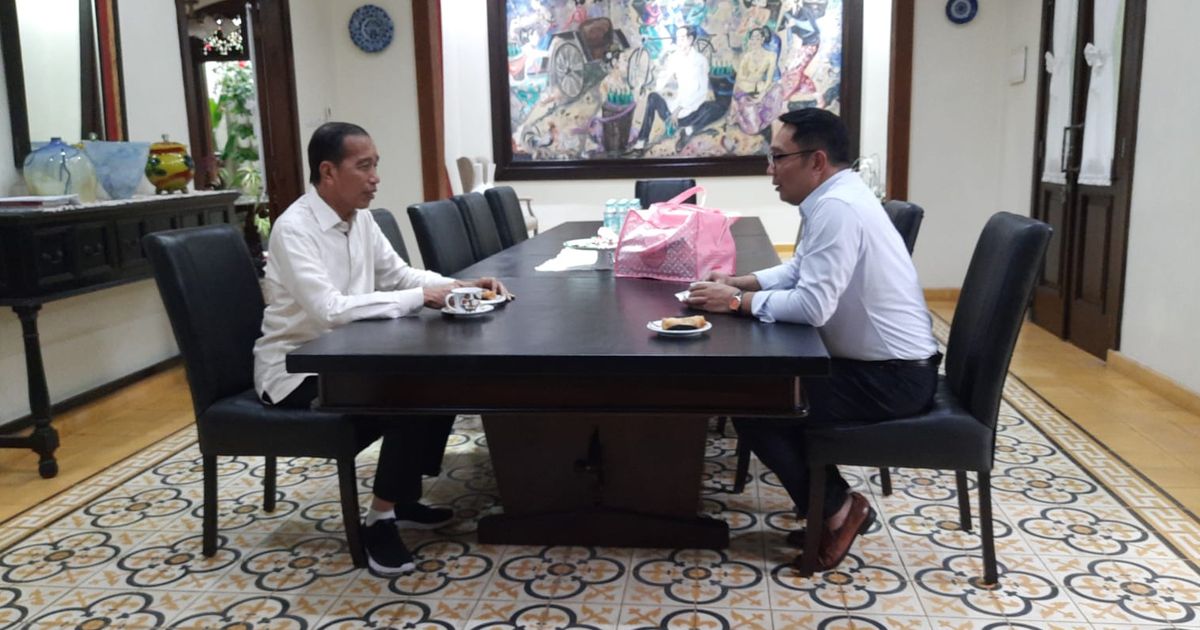 Temui Jokowi di Solo, Ridwan Kamil Dapat Banyak Nasihat soal Jakarta