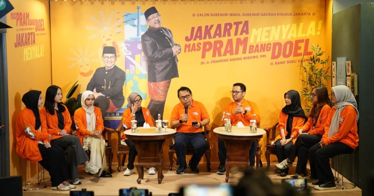 Kampanye Akbar Pramono - Rano Usung Politik Riang Gembira Bertema Festival Menyala