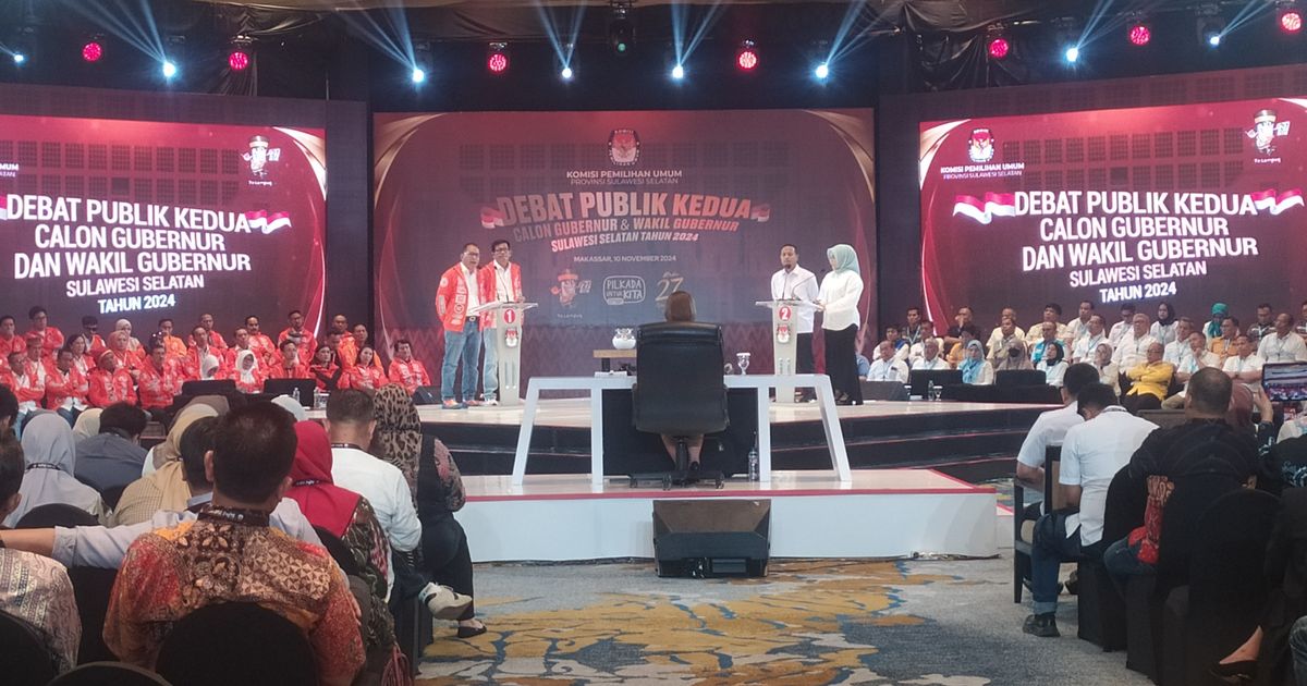 Pendukung Cagub Sulsel Bentrok di Dalam dan Luar Arena Debat Kandidat