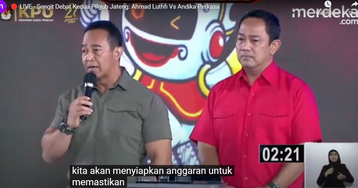 Jawab Pertanyaan Lutfi, Andika Sebut Pembangunan Infrastruktur Bisa Turunkan Kemiskinan di Jateng