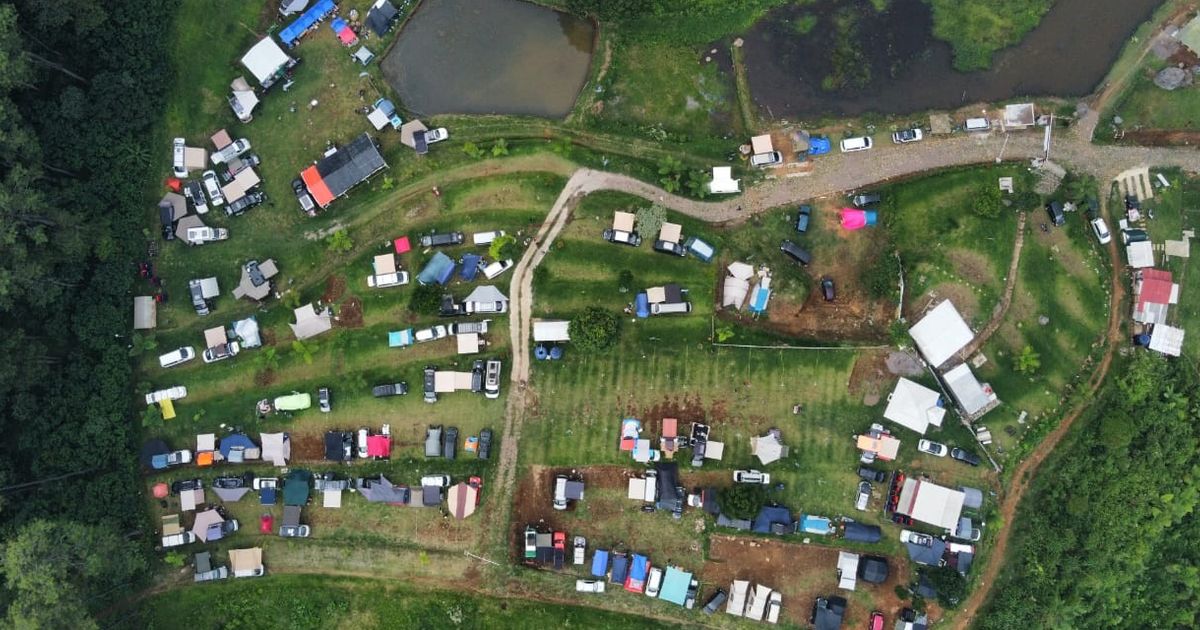 Komunitas Campervan, Gajah Kemping Rayakan HUT ke-2 dengan Berdonasi ke Anak Penderita Kanker Otak