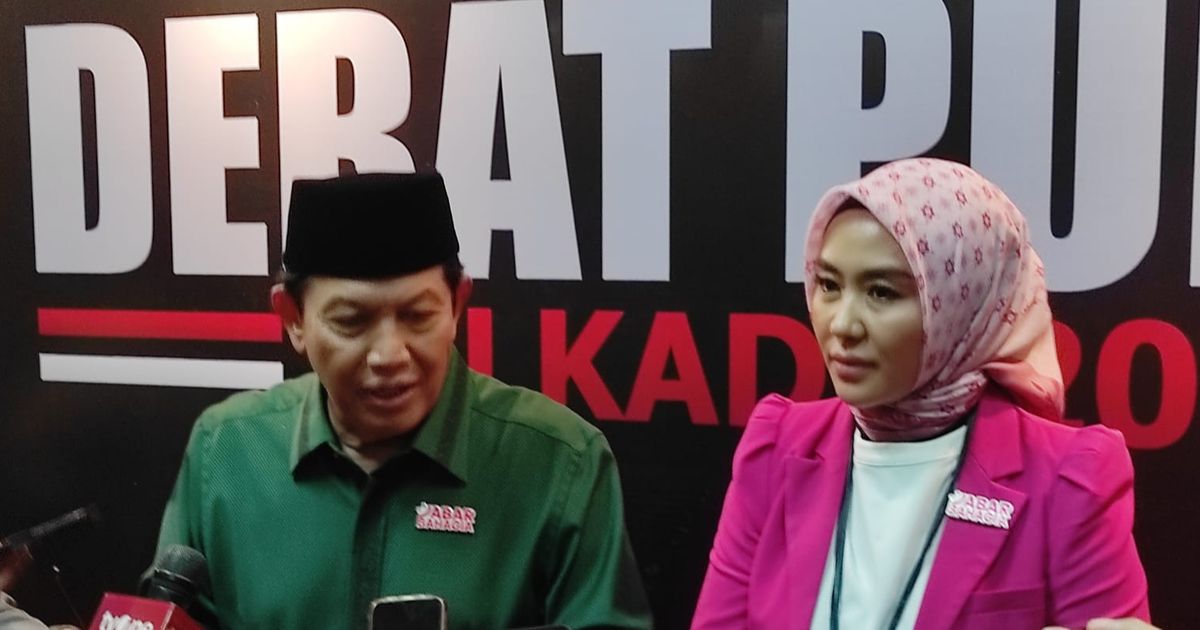 Debat Pilgub Jabar: Acep Adang Pamer Pengalaman Benahi Sistem Pemerintah, Gita KDI Soroti Kekerasan pada Perempuan