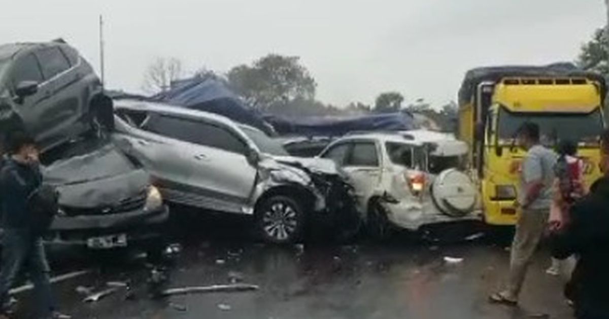 Korban Tewas Kecelakaan Beruntun di Tol Cipularang Anak dari ART TNI