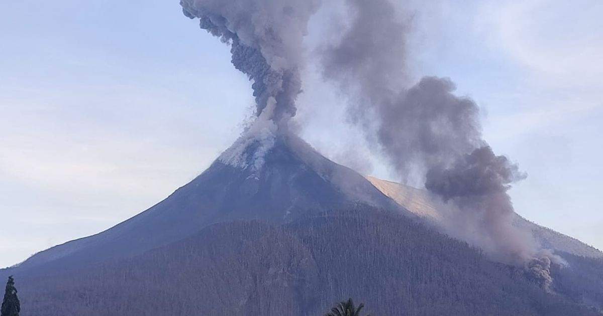 Sederet Arahan Gibran Terkait Penanganan Pengungsi Erupsi Gunung Lewotobi Laki-Laki